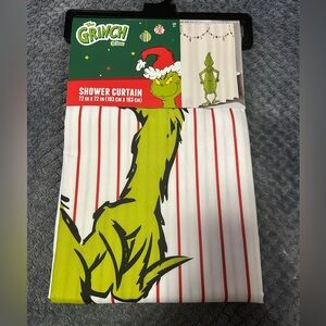 Brand New Christmas Shower Curtain “Grinch”